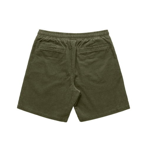 ARMY - BACK cord-shorts-18"-army-back